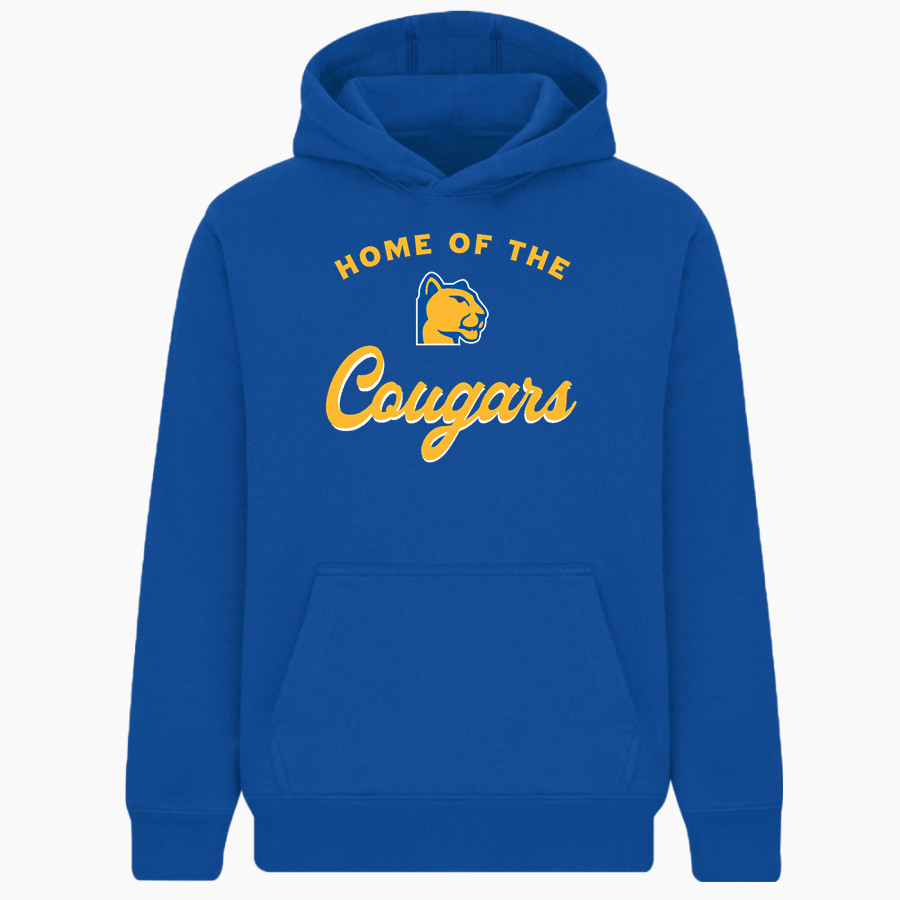 CULBRETH Cougars <span class="pdp-name-mascot">GREY CULBRETH MIDDLE SCHOOL Cougars</span> BSN SPORTS Youth Cotton Rich Fleece Hoodie