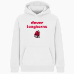 DOVER HIGH SCHOOL LONGHORNS BSN SPORTS Youth Cotton Rich Fleece Hoodie Front Thumbnail