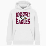 ROOSEVELT HIGH SCHOOL EAGLES <span class="pdp-name-mascot">ROOSEVELT EAGLES</span> BSN SPORTS Youth Cotton Rich Fleece Hoodie Front Thumbnail