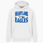 HEARTLAND CHRISTIAN ACADEMY EAGLES <span class="pdp-name-mascot">HEARTLAND EAGLES</span> BSN SPORTS Youth Cotton Rich Fleece Hoodie Front Thumbnail