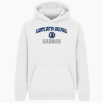 Saints Peter and Paul Sabres BSN SPORTS Youth Cotton Rich Fleece Hoodie Front Thumbnail
