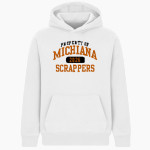 Michiana Scrappers BSN SPORTS Youth Cotton Rich Fleece Hoodie Front Thumbnail