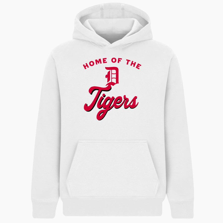 DONALDSONVILLE HIGH SCHOOL TIGERS BSN SPORTS Youth Cotton Rich Fleece Hoodie