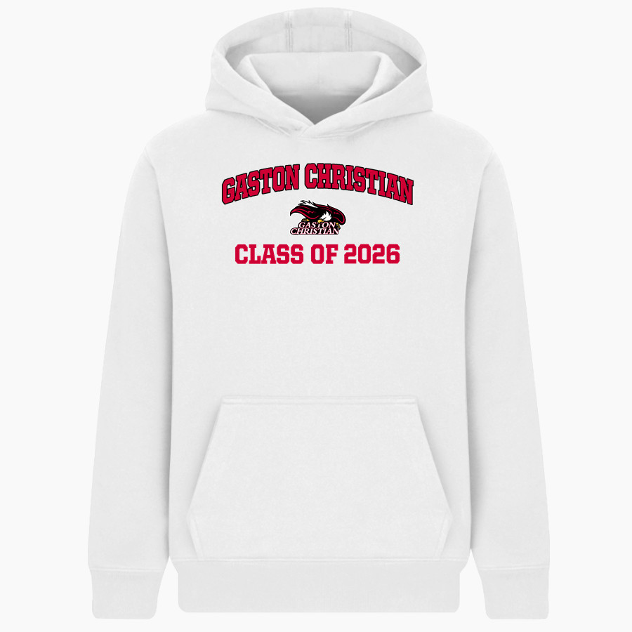 Gaston Christian Eagles BSN SPORTS Youth Cotton Rich Fleece Hoodie