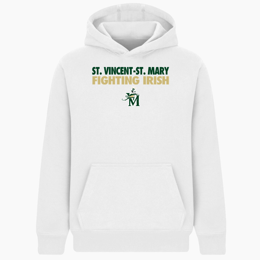 ST. VINCENT-ST. MARY H S FIGHTING IRISH <span class="pdp-name-mascot">ST. VINCENT ST. MARY FIGHTING IRISH</span> BSN SPORTS Youth Cotton Rich Fleece Hoodie