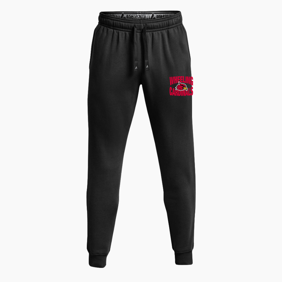Wheeling University Cardinals Online Store <span class="pdp-name-mascot">Wheeling University Cardinals</span> BSN SPORTS Men's Cotton Rich Fleece Joggers