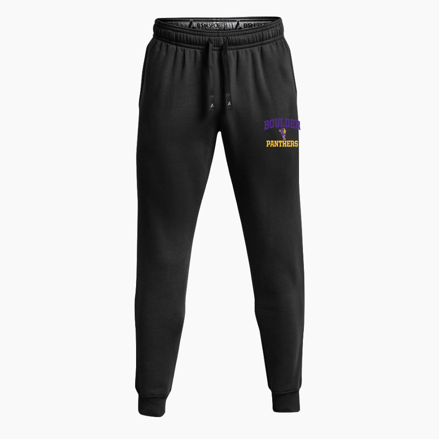 BOULDER HIGH SCHOOL PANTHERS <span class="pdp-name-mascot">BOULDER PANTHERS</span> BSN SPORTS Men's Cotton Rich Fleece Joggers