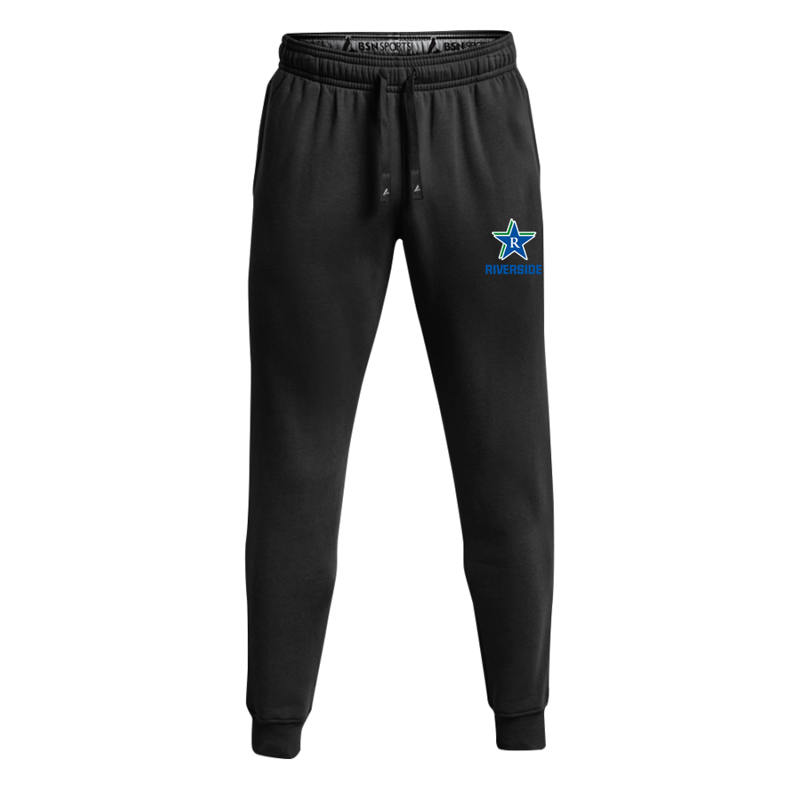 RIVERSIDE HIGH SCHOOL GENERALS <span class="pdp-name-mascot">RIVERSIDE GENERALS</span> BSN SPORTS Men's Cotton Rich Fleece Joggers