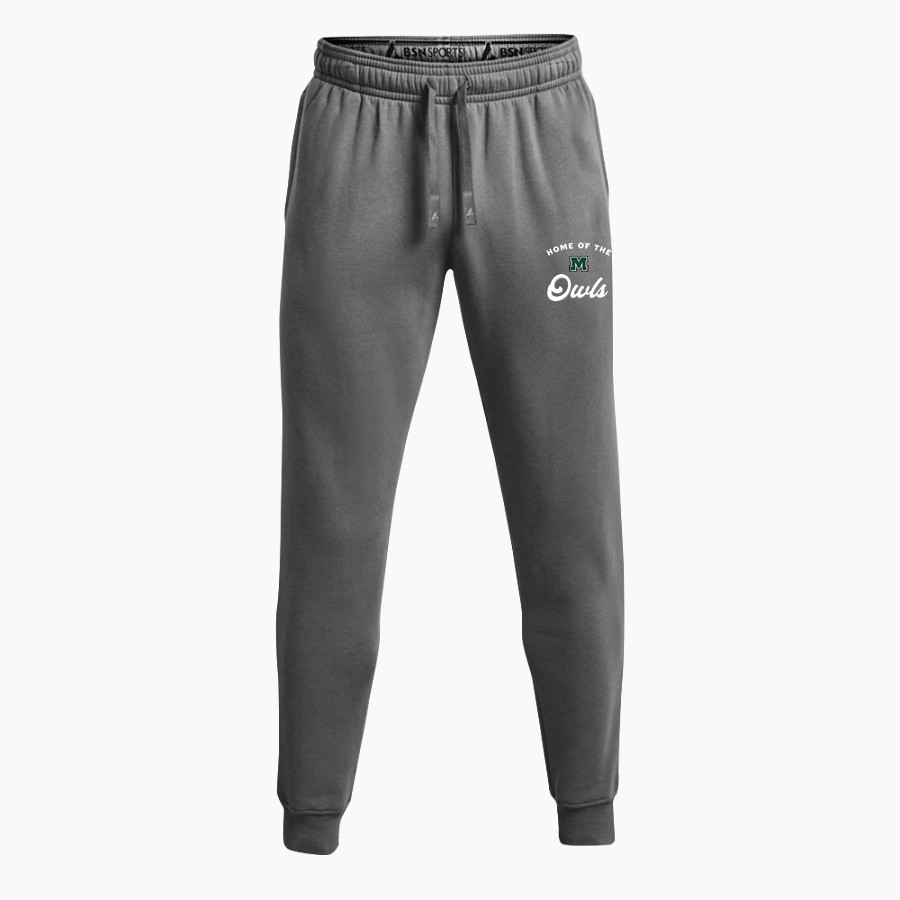 Mid-Pacific Owls <span class="pdp-name-mascot">Mid-Pacific Owls</span> BSN SPORTS Men's Cotton Rich Fleece Joggers