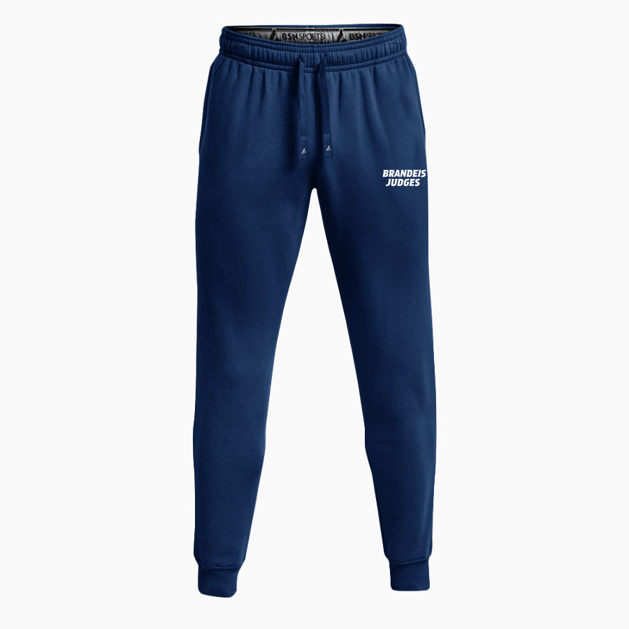 Brandeis Judges Online Store <span class="pdp-name-mascot">Brandeis Judges</span> BSN SPORTS Men's Cotton Rich Fleece Joggers