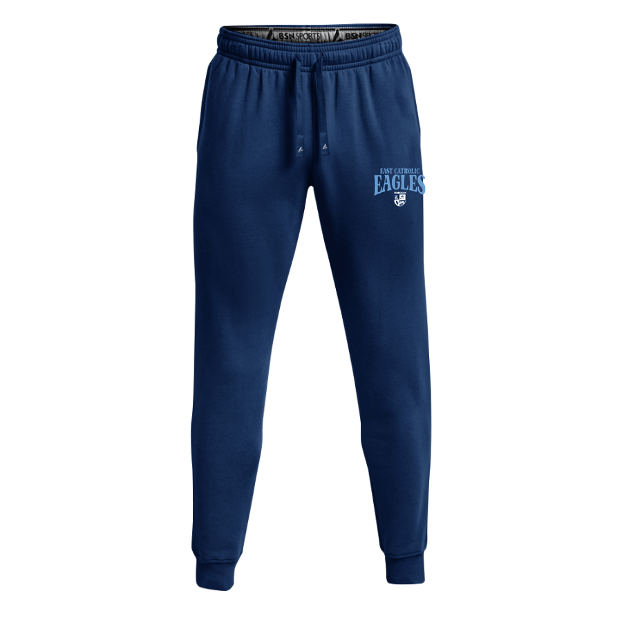 EAST CATHOLIC EAGLES ONLINE STORE <span class="pdp-name-mascot">EAST EAGLES</span> BSN SPORTS Men's Cotton Rich Fleece Joggers