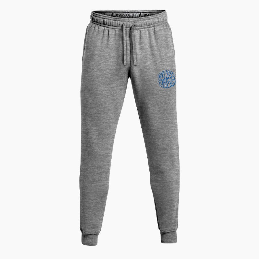 BROCKPORT BLUE DEVILS The Official Online Store <span class="pdp-name-mascot">BROCKPORT BLUE DEVILS</span> BSN SPORTS Men's Cotton Rich Fleece Joggers