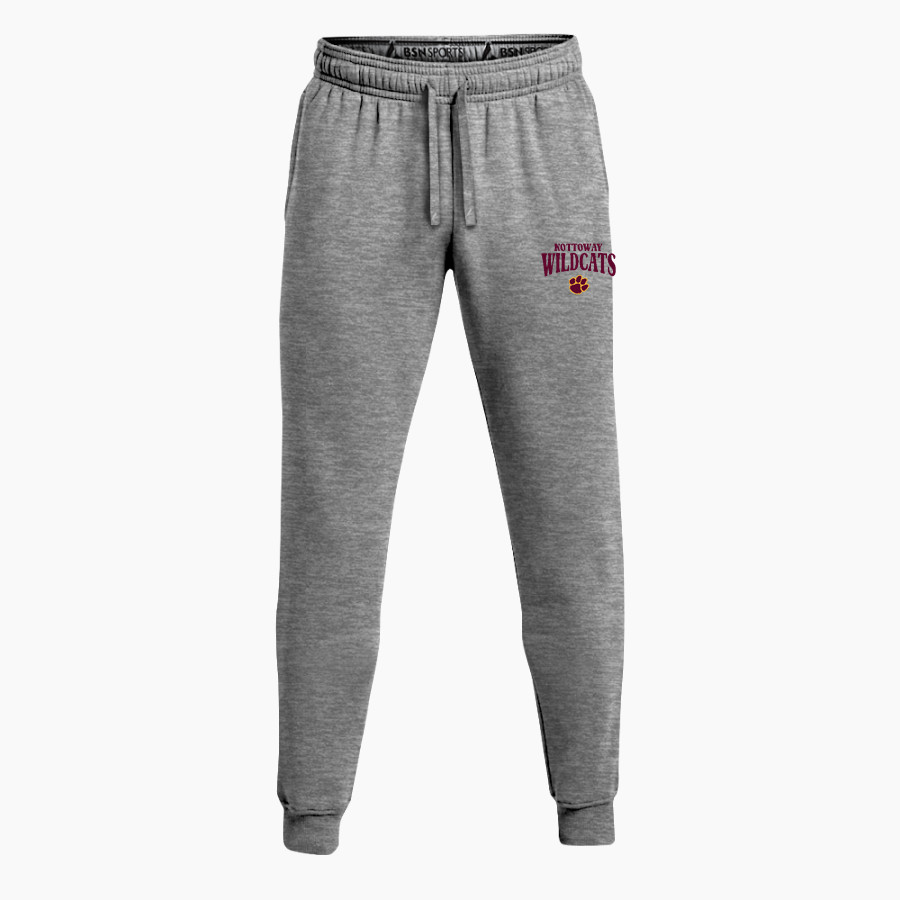 Nottoway Wildcats BSN SPORTS Men's Cotton Rich Fleece Joggers