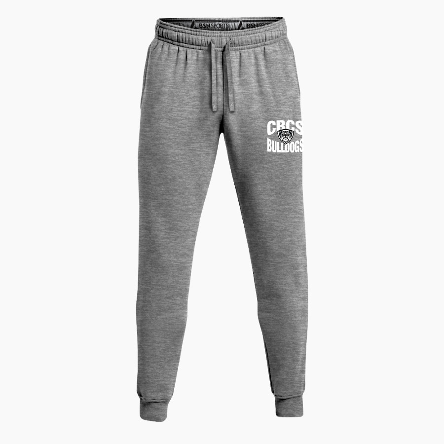 CRCS Bulldogs BSN SPORTS Men's Cotton Rich Fleece Joggers