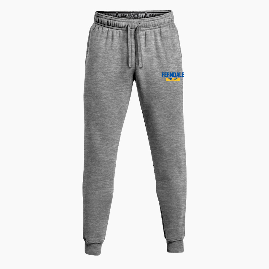 Ferndale Trojans <span class="pdp-name-mascot">Ferndale Trojans</span> BSN SPORTS Men's Cotton Rich Fleece Joggers