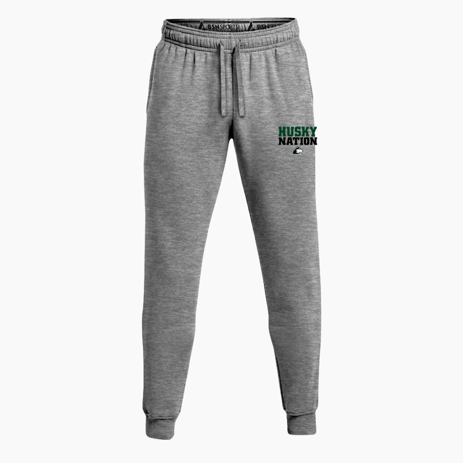 NORTH HIGH SCHOOL HUSKIES BSN SPORTS Men's Cotton Rich Fleece Joggers
