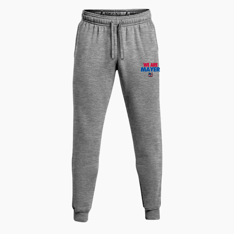Mayer Wildcats <span class="pdp-name-mascot">Mayer Wildcats</span> BSN SPORTS Men's Cotton Rich Fleece Joggers