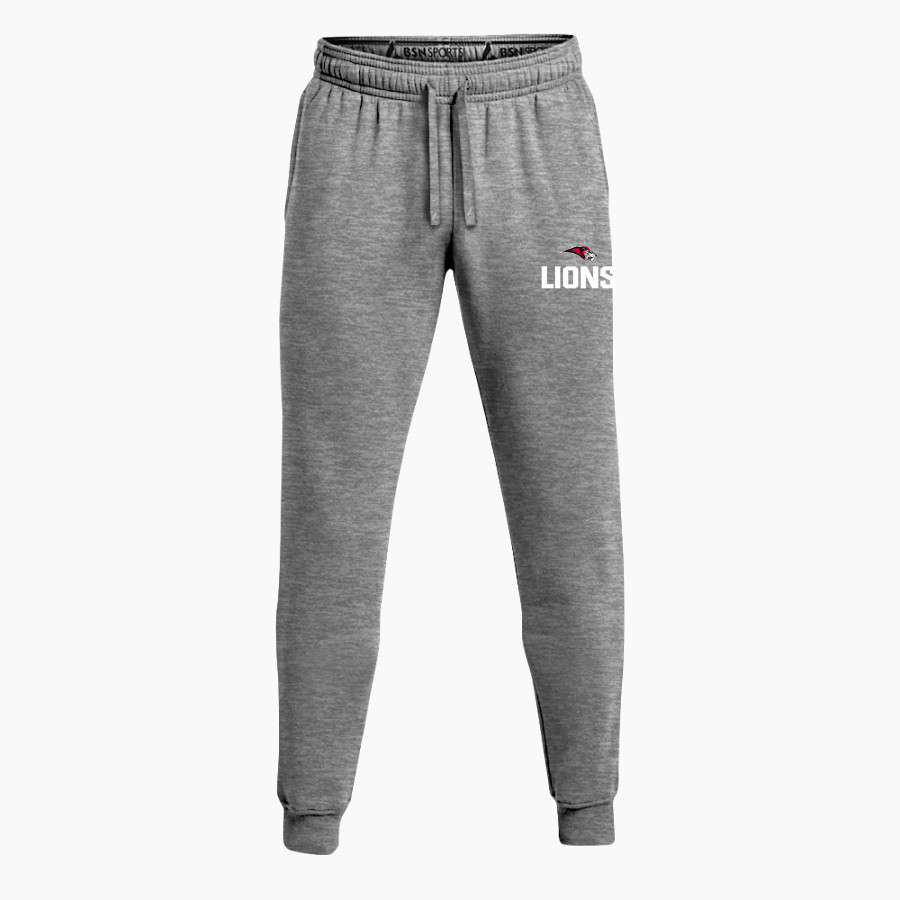 Bryn Athyn College The Official Store of the Lions <span class="pdp-name-mascot">Bryn Athyn College Lions</span> BSN SPORTS Men's Cotton Rich Fleece Joggers