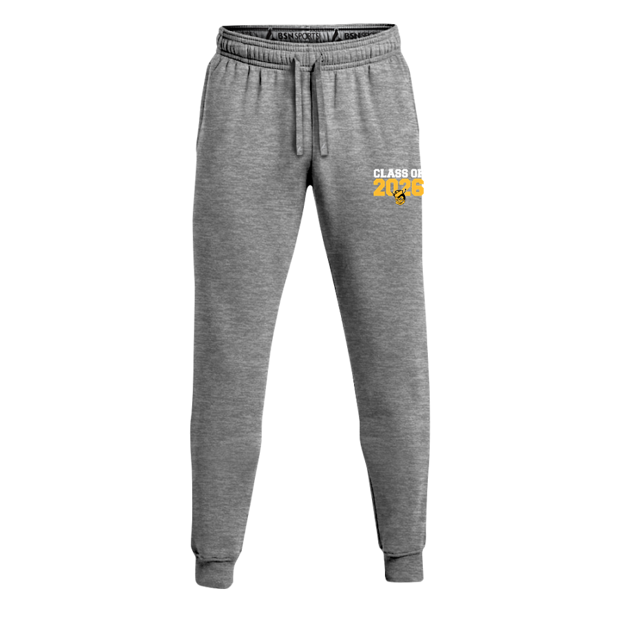 SIDNEY HIGH SCHOOL YELLOW JACKETS <span class="pdp-name-mascot">SIDNEY YELLOW JACKETS</span> BSN SPORTS Men's Cotton Rich Fleece Joggers