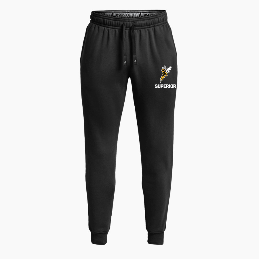 Superior Yellowjackets <span class="pdp-name-mascot">UW Superior Yellowjackets</span> BSN SPORTS Women's Cotton Rich Fleece Joggers