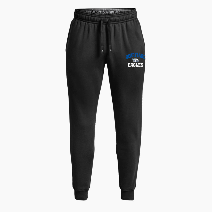 HEARTLAND CHRISTIAN ACADEMY EAGLES <span class="pdp-name-mascot">HEARTLAND EAGLES</span> BSN SPORTS Women's Cotton Rich Fleece Joggers