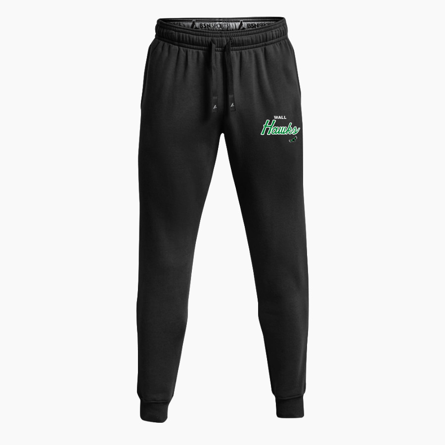 WALL HIGH SCHOOL HAWKS BSN SPORTS Youth Cotton Rich Fleece Joggers