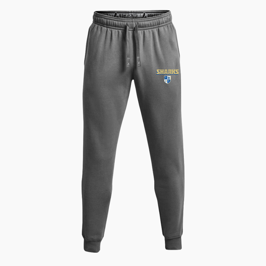 Divine Savior Academy Sharks BSN SPORTS Youth Cotton Rich Fleece Joggers