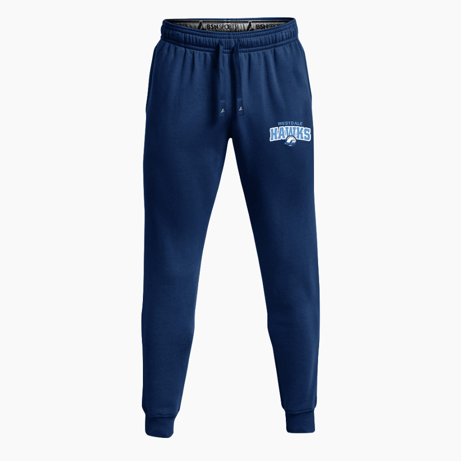 Westdale Hawks <span class="pdp-name-mascot">Westdale Hawks</span> BSN SPORTS Youth Cotton Rich Fleece Joggers