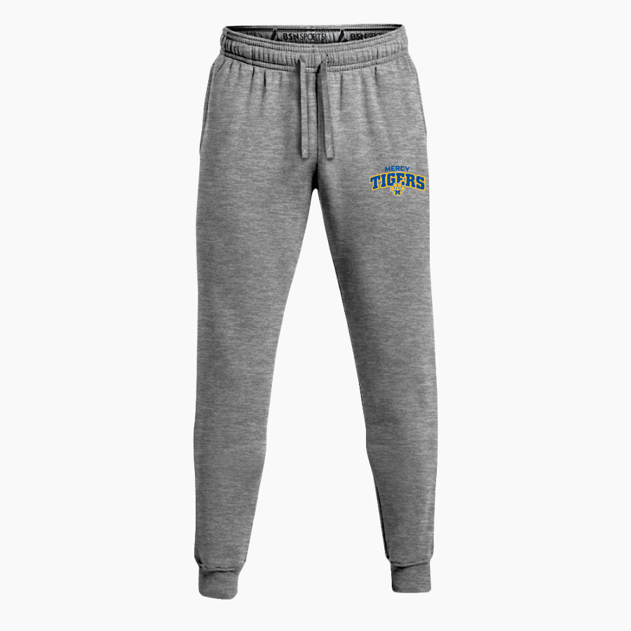 Mercy High School Tigers Online Store <span class="pdp-name-mascot">Mercy Tigers</span> BSN SPORTS Youth Cotton Rich Fleece Joggers