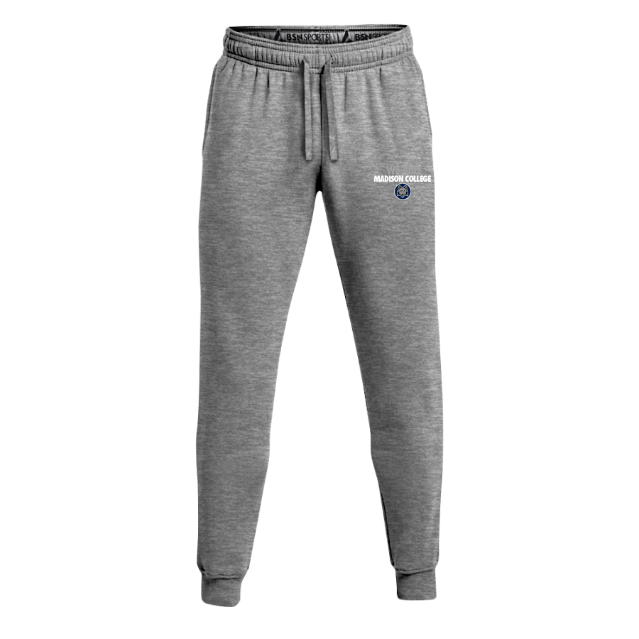 Madison College WolfPack <span class="pdp-name-mascot">Madison College Athletics WolfPack</span> BSN SPORTS Youth Cotton Rich Fleece Joggers