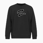 ZEELAND EAST HIGH SCHOOL CHIX <span class="pdp-name-mascot">ZEELAND EAST CHIX</span> BSN SPORTS Men's Cotton Rich Fleece Crew Neck Front Thumbnail