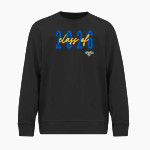 CLYDE HIGH SCHOOL FLIERS <span class="pdp-name-mascot">CLYDE FLIERS</span> BSN SPORTS Men's Cotton Rich Fleece Crew Neck Front Thumbnail