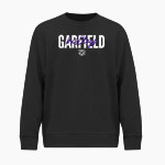 Garfield Bulldogs BSN SPORTS Men's Cotton Rich Fleece Crew Neck Front Thumbnail