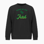 St. Patrick of Heatherdowns Irish <span class="pdp-name-mascot">St. Patrick of Heatherdowns Irish</span> BSN SPORTS Men's Cotton Rich Fleece Crew Neck Front Thumbnail