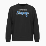 Gulf Stream Stingrays BSN SPORTS Men's Cotton Rich Fleece Crew Neck Front Thumbnail