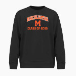 Macalester Scots BSN SPORTS Men's Cotton Rich Fleece Crew Neck Front Thumbnail