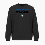 Wheatland-Chili Wildcats BSN SPORTS Men's Cotton Rich Fleece Crew Neck Front Thumbnail