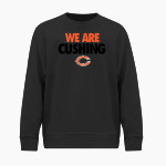 CUSHING HIGH SCHOOL TIGERS BSN SPORTS Men's Cotton Rich Fleece Crew Neck Front Thumbnail