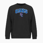 Norfolk Collegiate Oaks <span class="pdp-name-mascot">Norfolk Collegiate Oaks</span> BSN SPORTS Men's Cotton Rich Fleece Crew Neck Front Thumbnail
