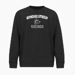 Winnebago Lutheran Vikings Online Store BSN SPORTS Men's Cotton Rich Fleece Crew Neck Front Thumbnail