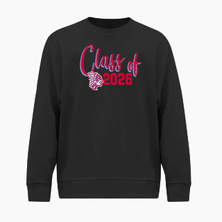 BSN SPORTS Men's Cotton Rich Fleece Crew Neck