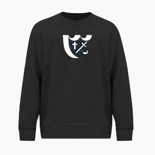 BSN SPORTS Men's Cotton Rich Fleece Crew Neck