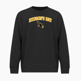 BSN SPORTS Men's Cotton Rich Fleece Crew Neck