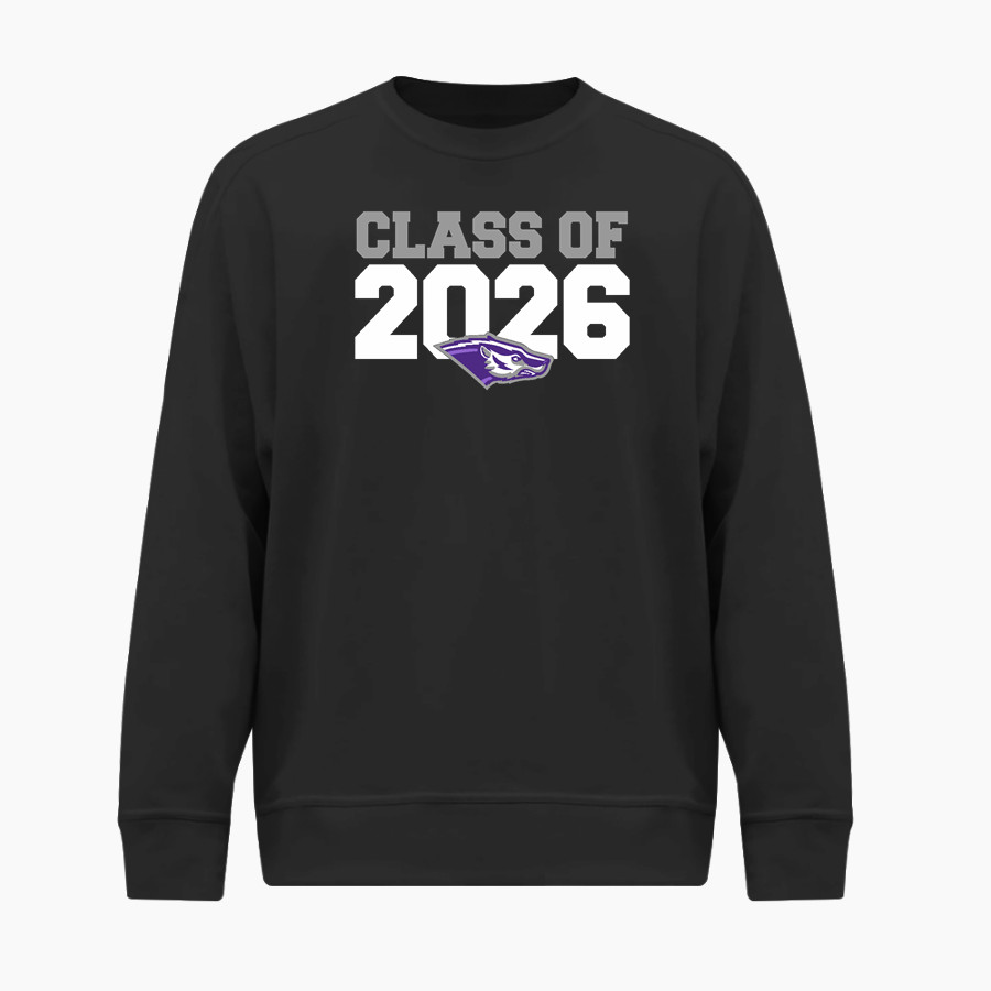 Spring Hill Badgers <span class="pdp-name-mascot">Spring Hill Badgers</span> BSN SPORTS Men's Cotton Rich Fleece Crew Neck
