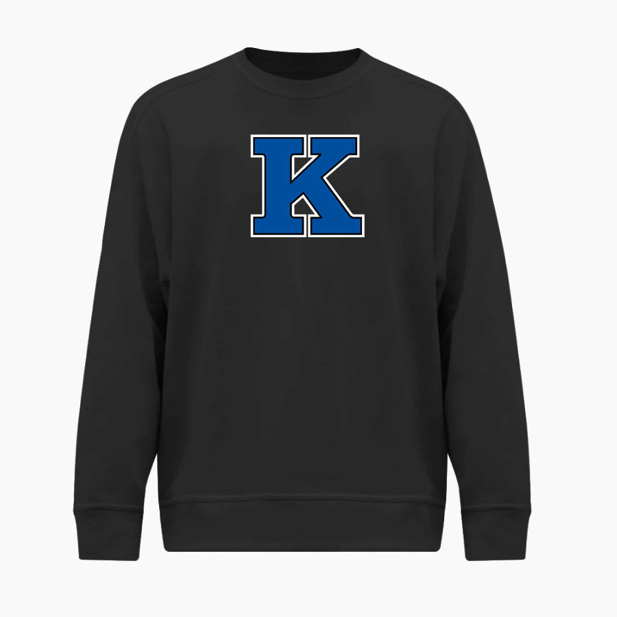 KRUM HIGH SCHOOL BOBCATS <span class="pdp-name-mascot">KRUM BOBCATS</span> BSN SPORTS Men's Cotton Rich Fleece Crew Neck