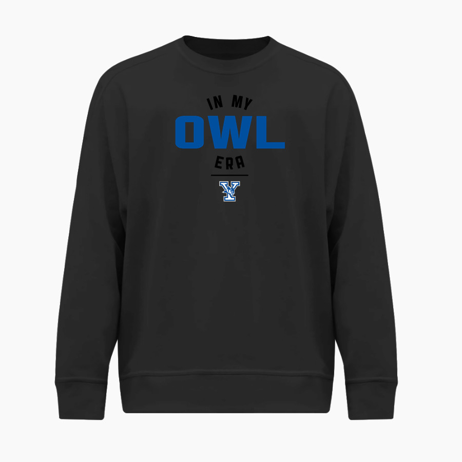 YANTIS HIGH SCHOOL OWLS <span class="pdp-name-mascot">YANTIS OWLS</span> BSN SPORTS Men's Cotton Rich Fleece Crew Neck