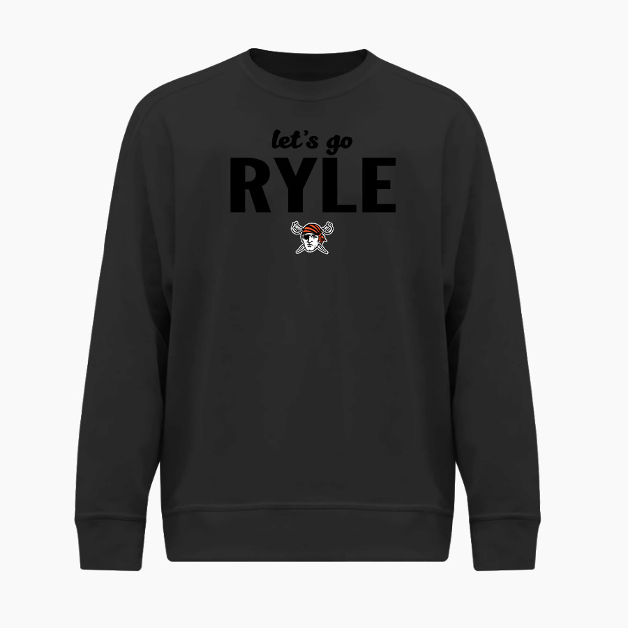 RYLE HIGH SCHOOL Raiders Online Store <span class="pdp-name-mascot">RYLE RAIDERS</span> BSN SPORTS Men's Cotton Rich Fleece Crew Neck