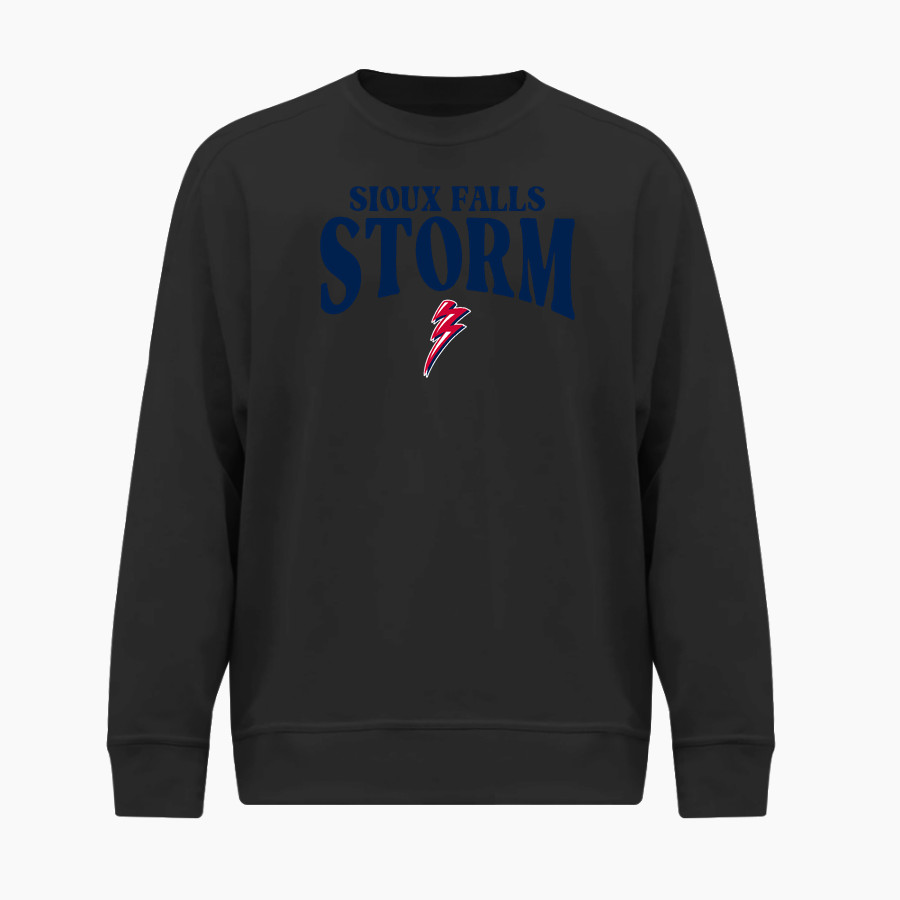 Sioux Falls Storm Storm <span class="pdp-name-mascot">Sioux Falls Storm</span> BSN SPORTS Men's Cotton Rich Fleece Crew Neck