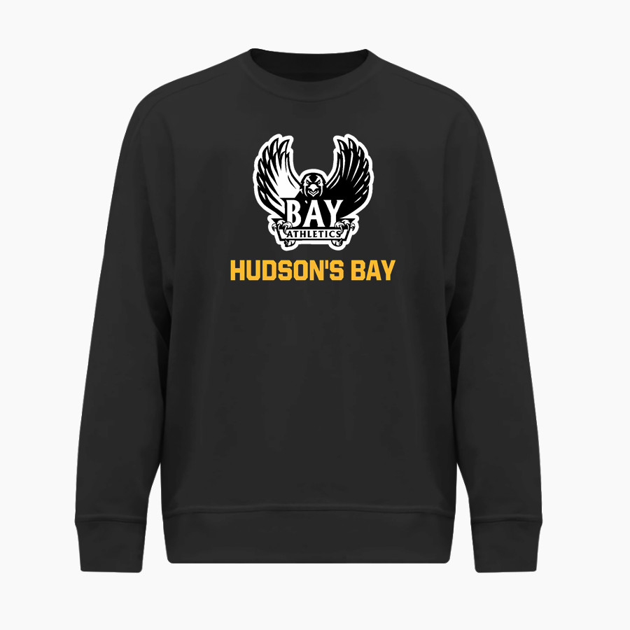 Hudson's Bay Eagles BSN SPORTS Men's Cotton Rich Fleece Crew Neck