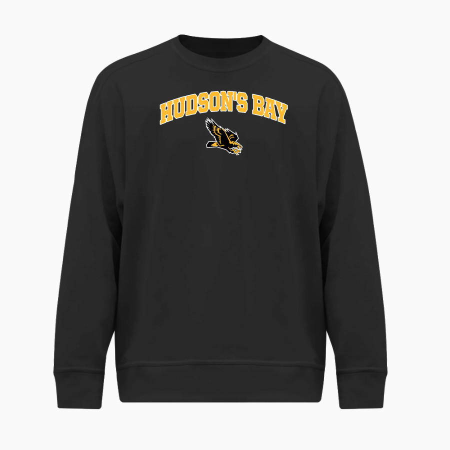 Hudson's Bay Eagles BSN SPORTS Men's Cotton Rich Fleece Crew Neck